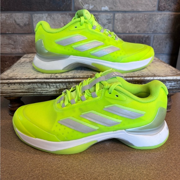 adidas Shoes - adidas Avacourt 2 Neon Lime athletic Tennis Shoes- NWT - women size 6- no box
